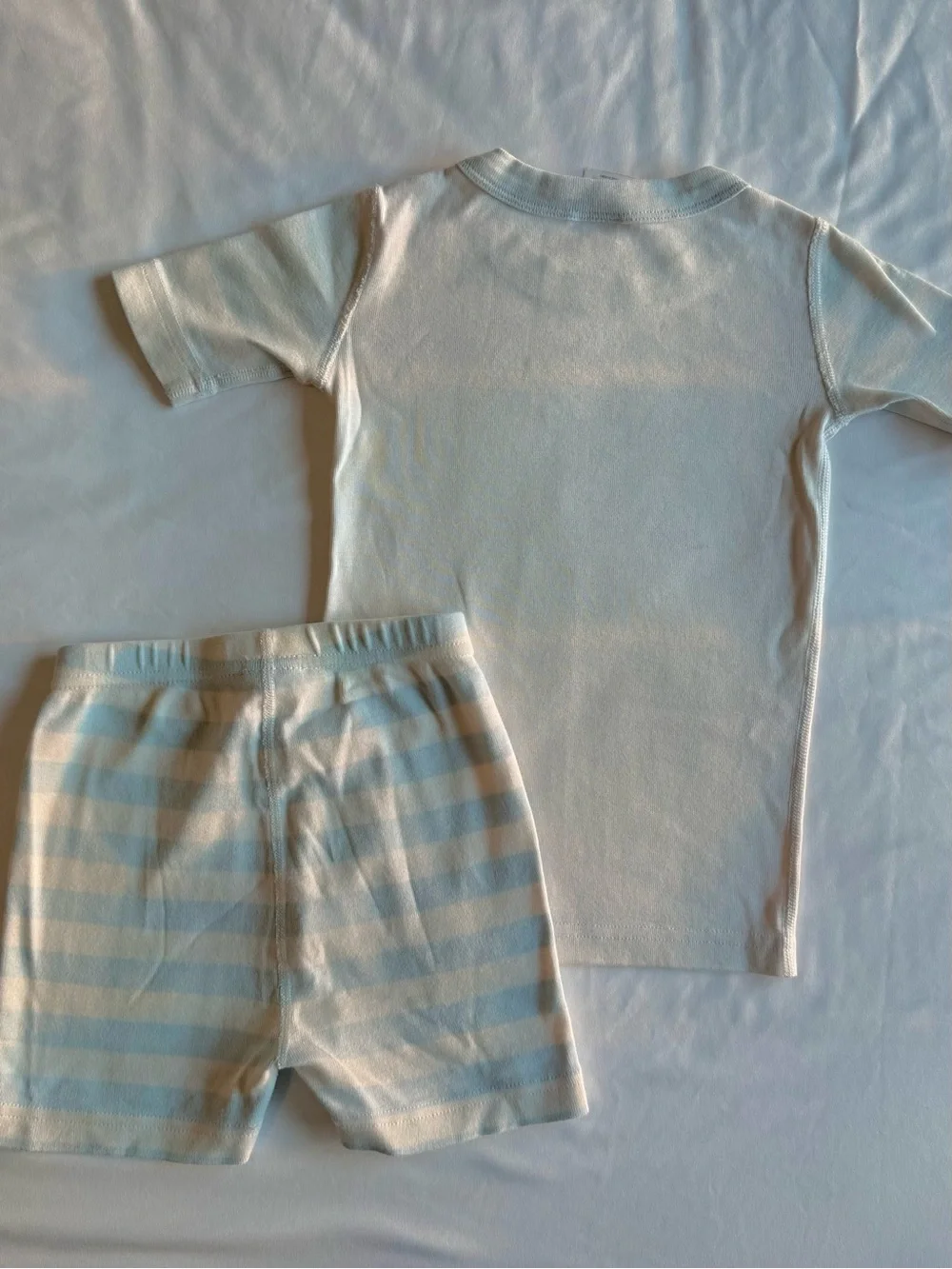 Hanna Andersson Disney Frozen Elsa Girls US 5 2pc Shorts Pajamas Organic